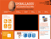 Tablet Screenshot of emballages.arts-et-metiers.net